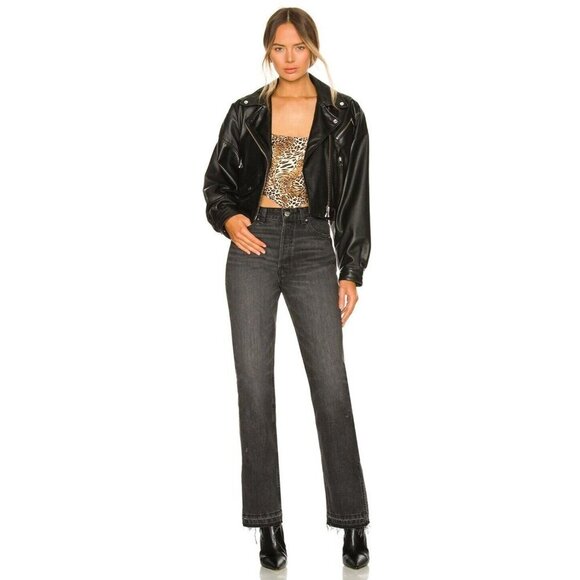 Superdown Loraine Bustier Top - Leopard Print (Size XS, New with Tags) - Picture 3 of 15